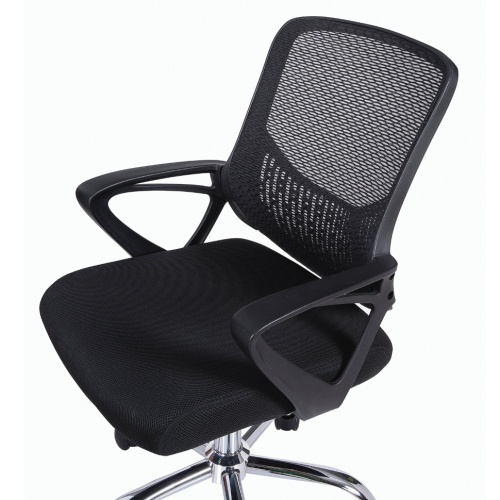 Кресло офисное Brabix Next MG-318 сетка/ткань, черное 531834 фото 6